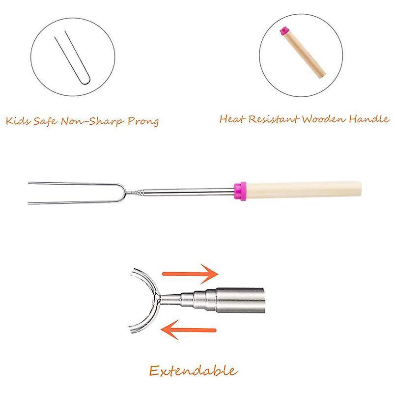 Marshmallow Roasting Sticks Telescoping Marshmallow Skewers