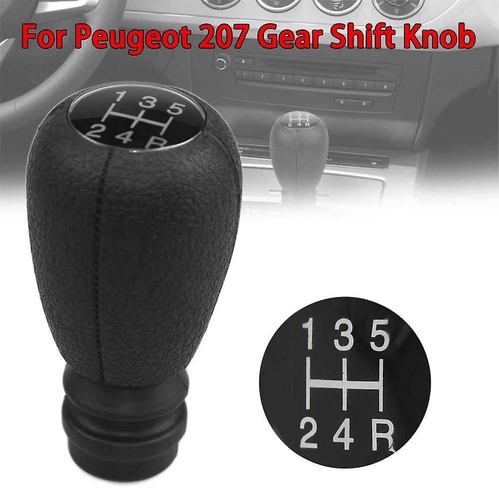 5 Speed Car Gear Shift Lever Knob Lever Head for Peugeot 207 Citroen