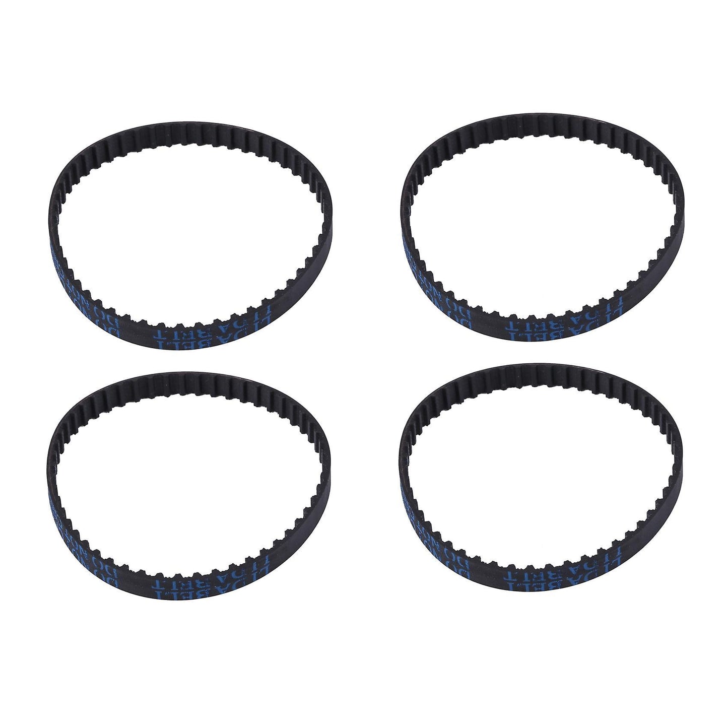 4x 106xl 031 53 Teeth 7.9mm Rubber Drying Machine Timing Belt Black