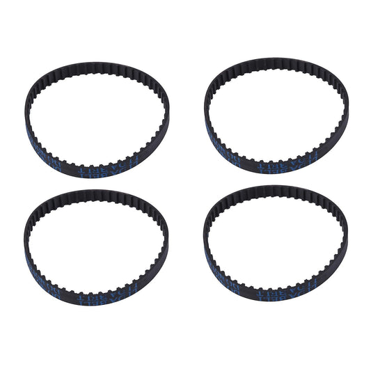 4x 106xl 031 53 Teeth 7.9mm Rubber Drying Machine Timing Belt Black