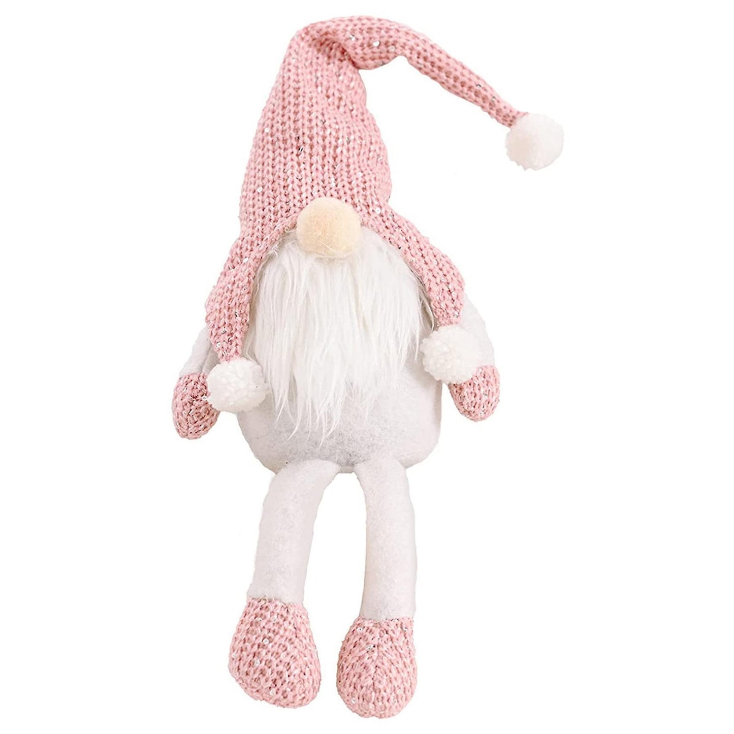 Christmas Gnome Plush Gnome Decoration Faceless Doll Pink