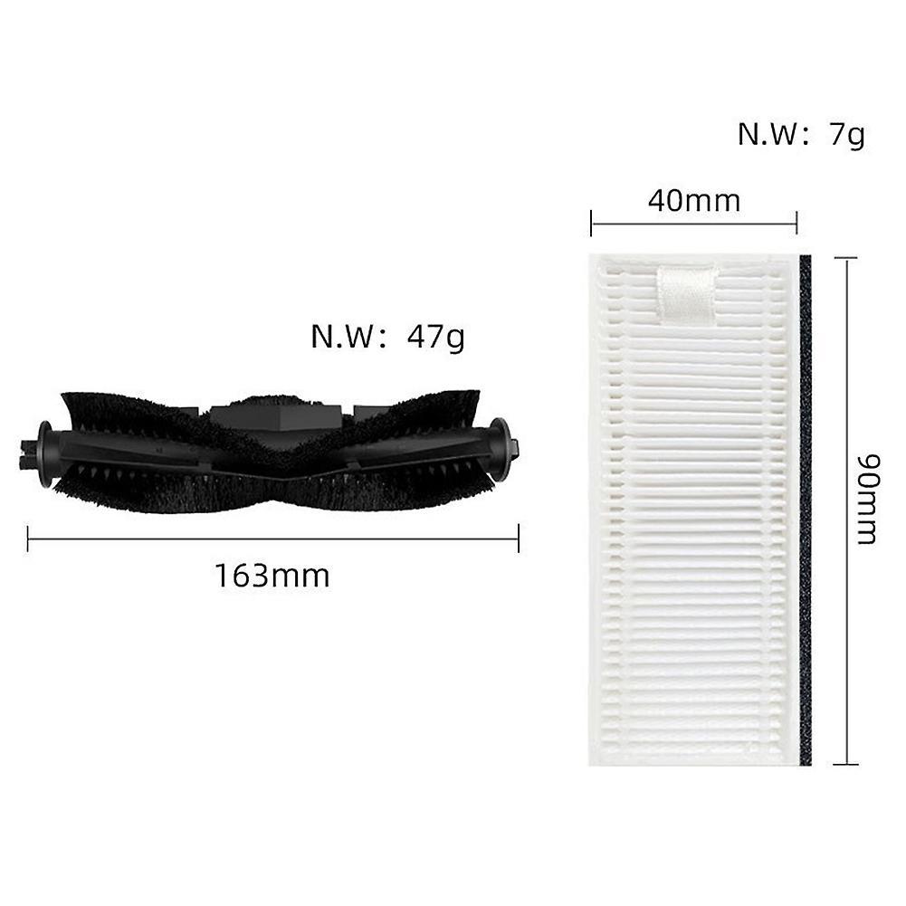Roller Brush Main Brush Hepa Filter for Thamtu G11 Robot Vacuum Parts