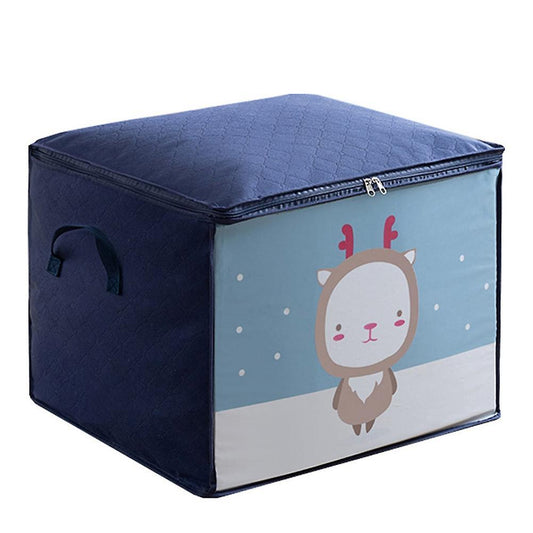 Clothes Organizer Storage Bag Cartoon Portable Box Accessories B