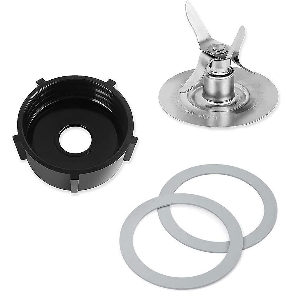 For Oster Blender Ice Blade with Jar Base Cap and O Ring Seal Gasket