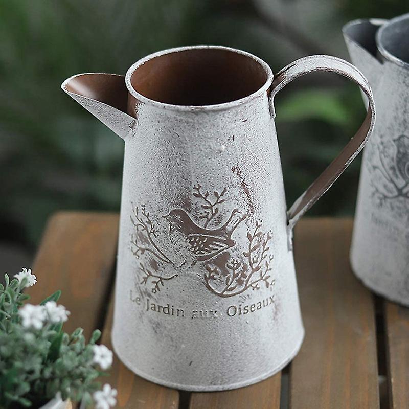 Watering Can Vase French Jug Home Decoration Garden Decoration 17cm