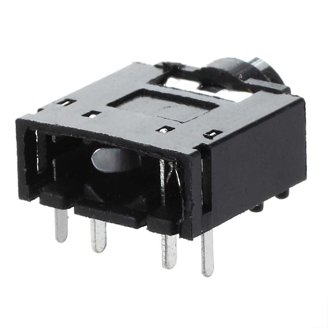 10 Pcs Dip Pcb Mount 5 Pins 3.5mm Socket Headphone Stereo Audio Jack