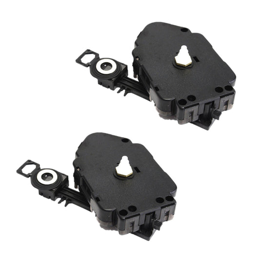 Black Quartz Clock Pendulum Movement Mechanism Motor Fittings