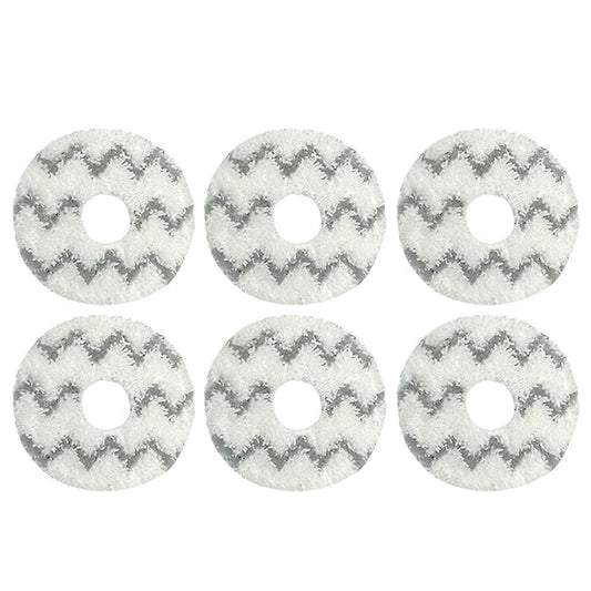 6pcs Replacement Accessories Twisted Mop Cloth for Ecovacs Deebot