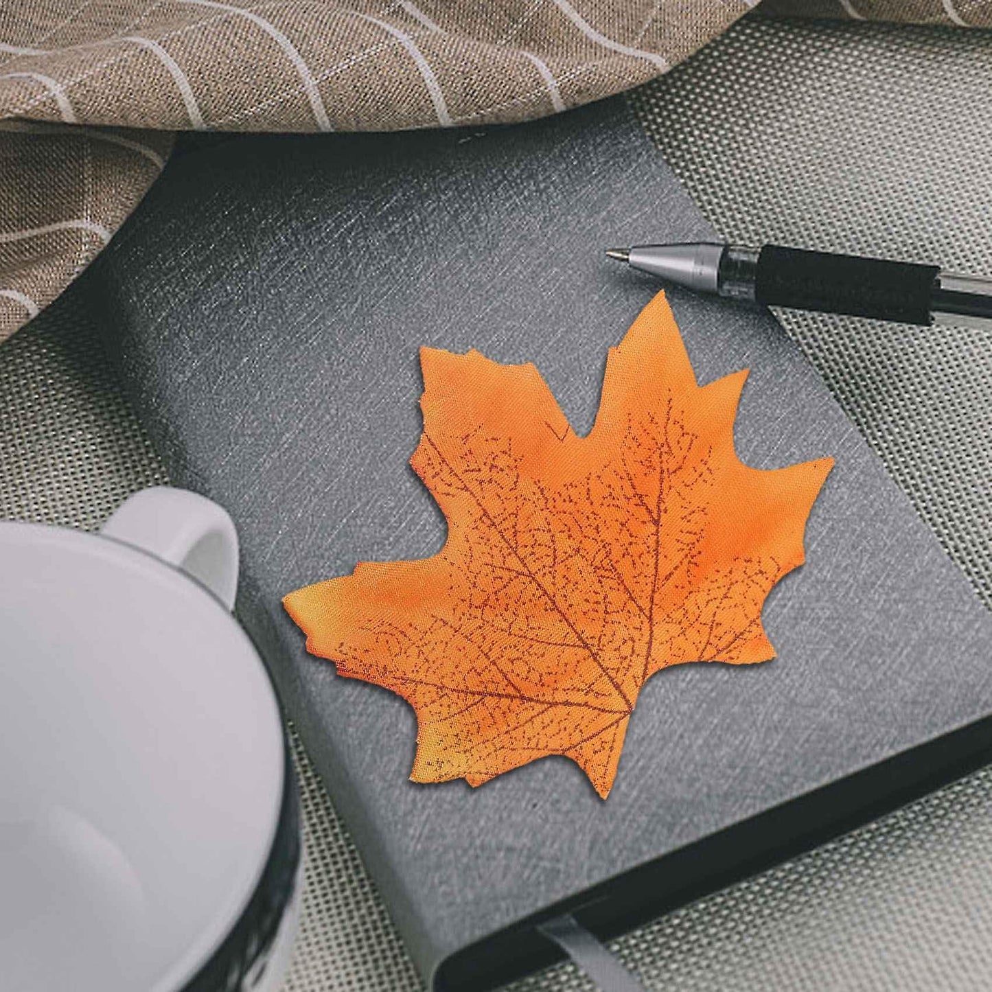 100 Autumn/maple Silk Leaves Multi Coloured/wedding/decoration