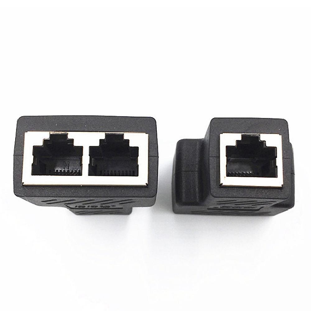 Network Three-way Network Cable Splitter One Point Two Network Cable