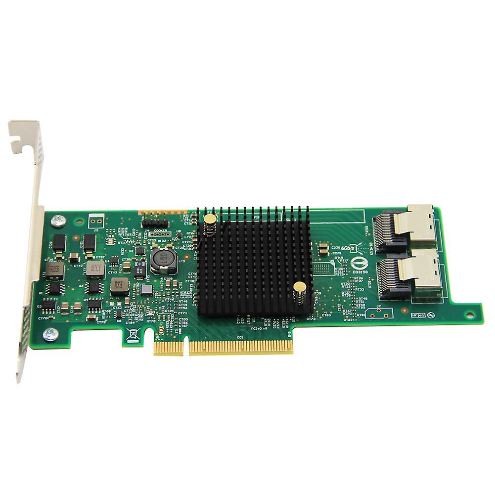 Pci-e Host Bus Adapter Sas 9207-8i Kit 8-port 6gbps Sata + Sas Pci-e