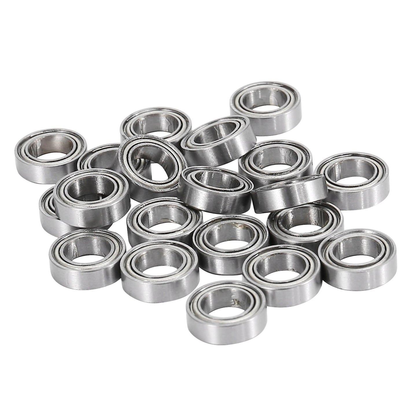 20pcs Mr106-zz Bearing 6 X 10 X 3mm Metal Shielded Ball Bearing