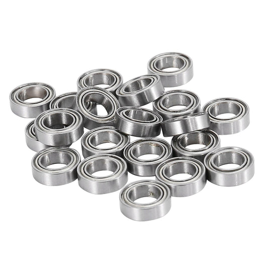 20pcs Mr106-zz Bearing 6 X 10 X 3mm Metal Shielded Ball Bearing