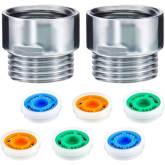 8 Pieces Of Shower Flow Reducer Limiter Set, Water Restrictor