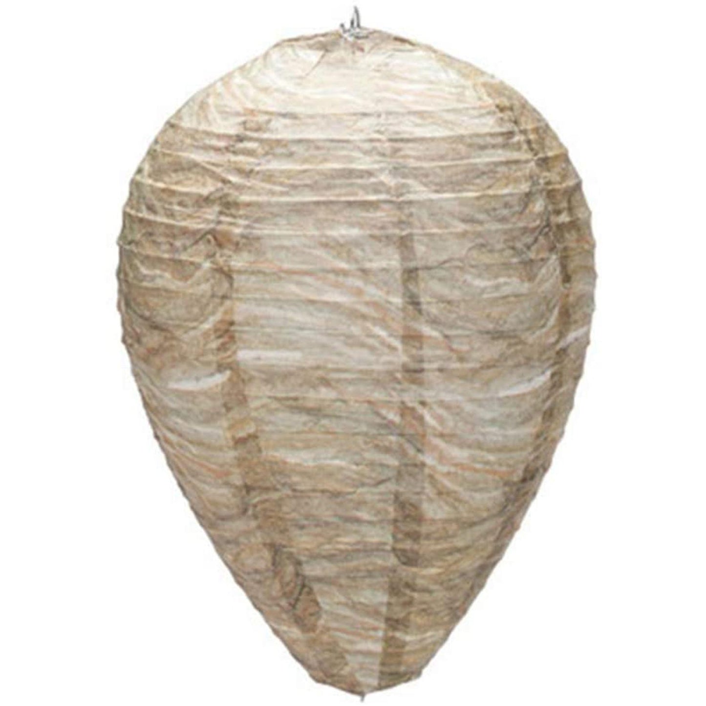 4pcs Decoy Hanging Fake Wasp Nest Paper Wasp Nest for Garden