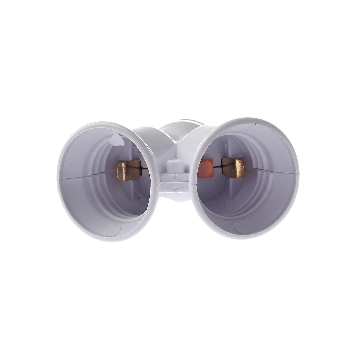 E27 1 to 2 E27 Led Light Lamp Bulb Adapter Split Splitter Base Socket
