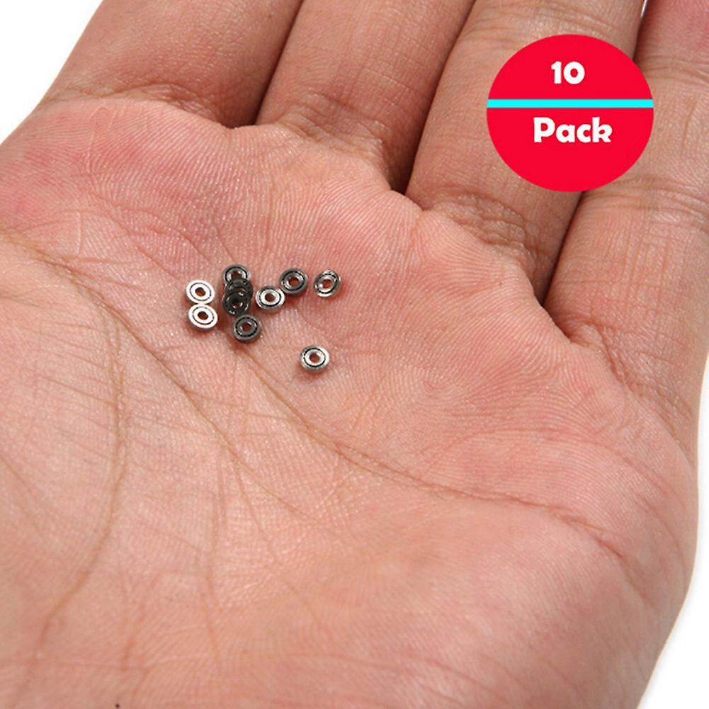 10pcs 681zz Miniature Ball Bearings Metal Open Micro-bearing 1x3x1mm