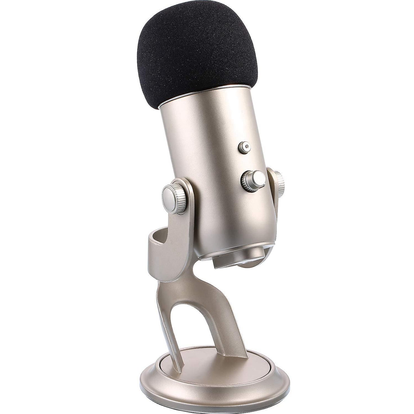 Mic Cover Sponge for Blue Yeti, Yeti Pro Condenser (black, 3 Pack)