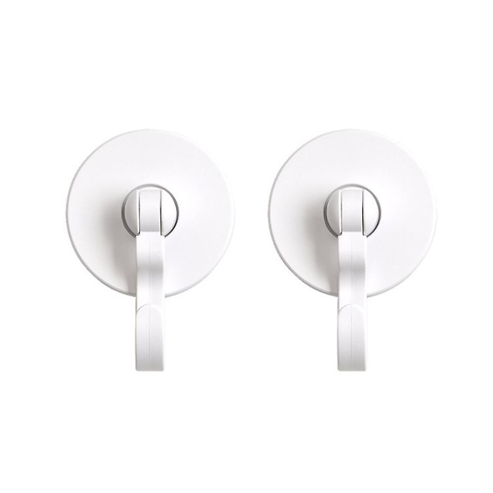 Adhesive Hooks,ceiling Wall Hanging S Hooks,360 Degree 2pcs