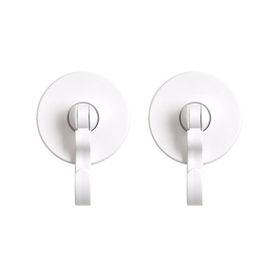 Adhesive Hooks,ceiling Wall Hanging S Hooks,360 Degree 2pcs