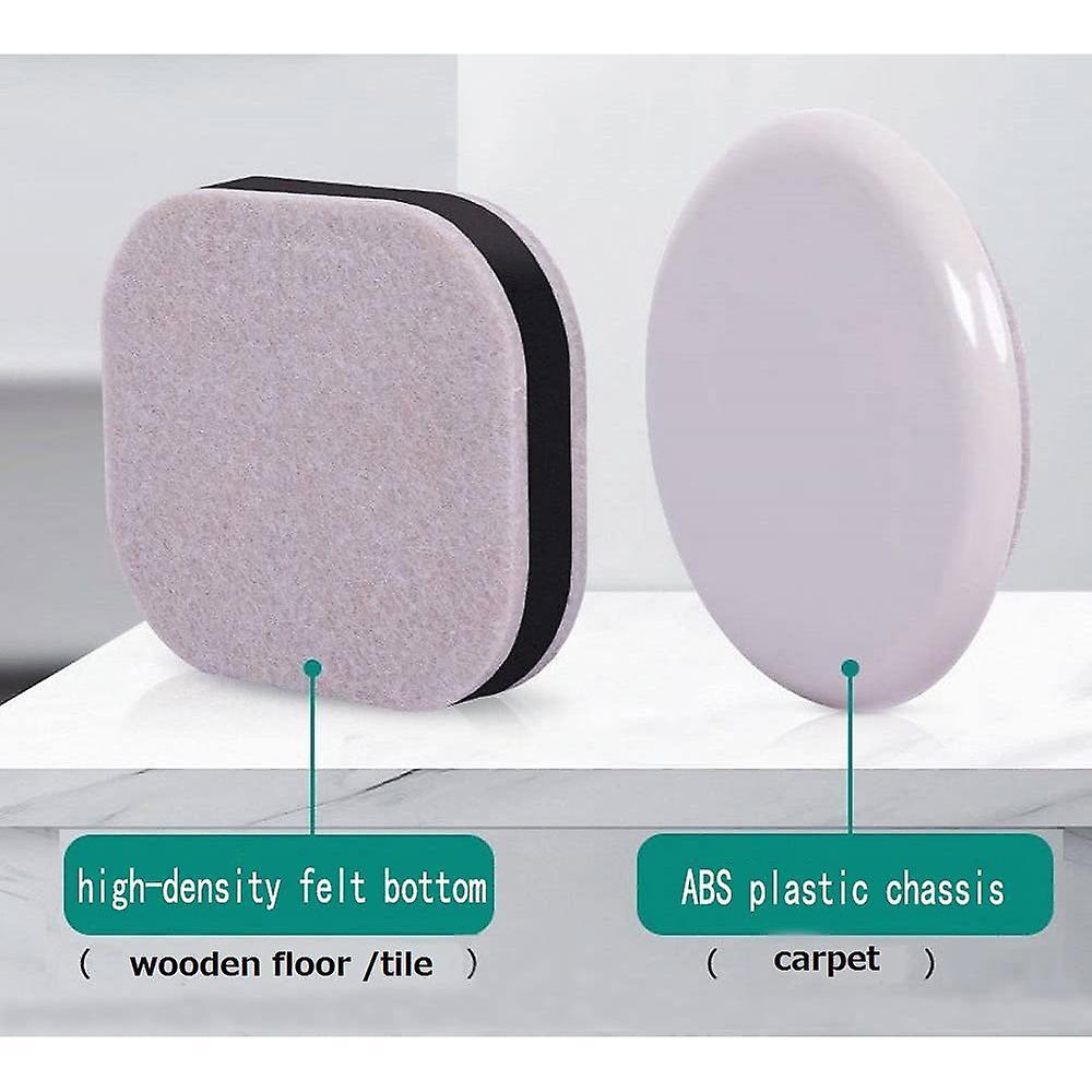 5 Pcs Furniture Wheel Stopper Caster Cup for All Kinds Of Furniture