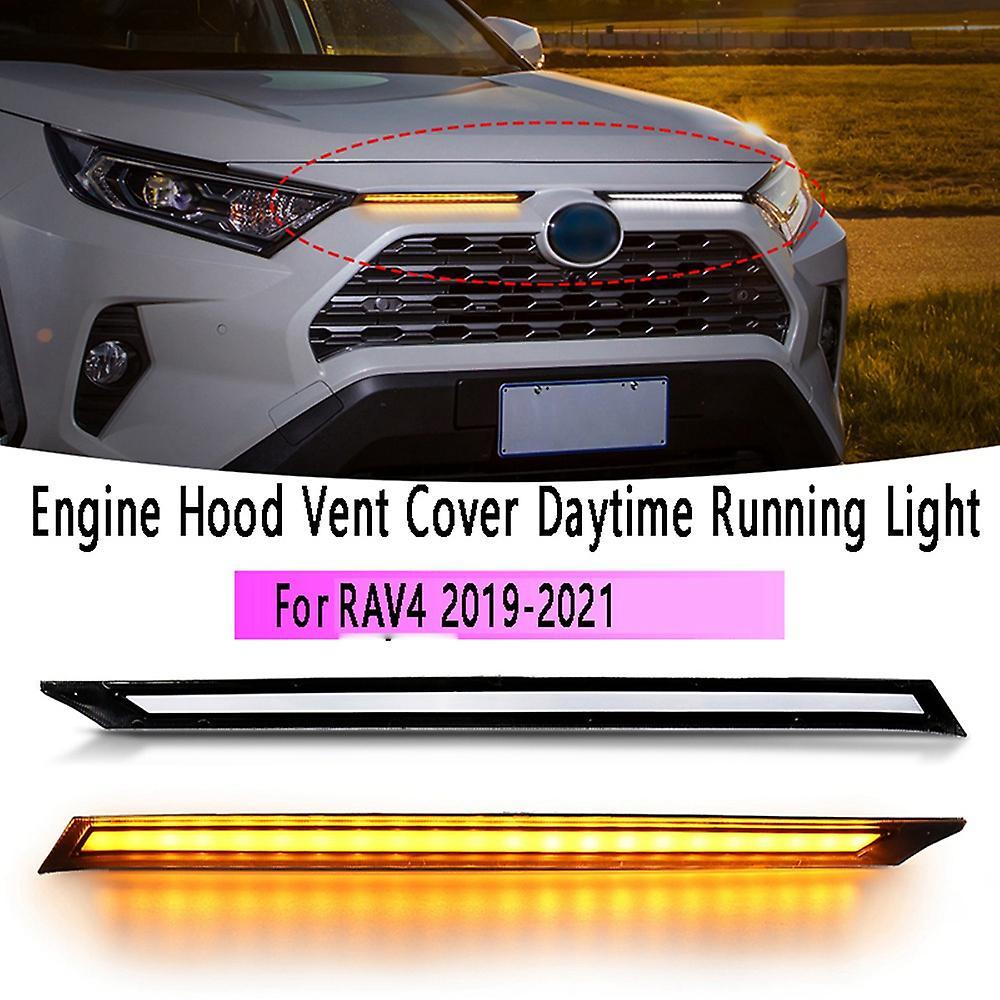 Front Hood Daytime Running Light Drl for Toyota Rav4 2019-2021