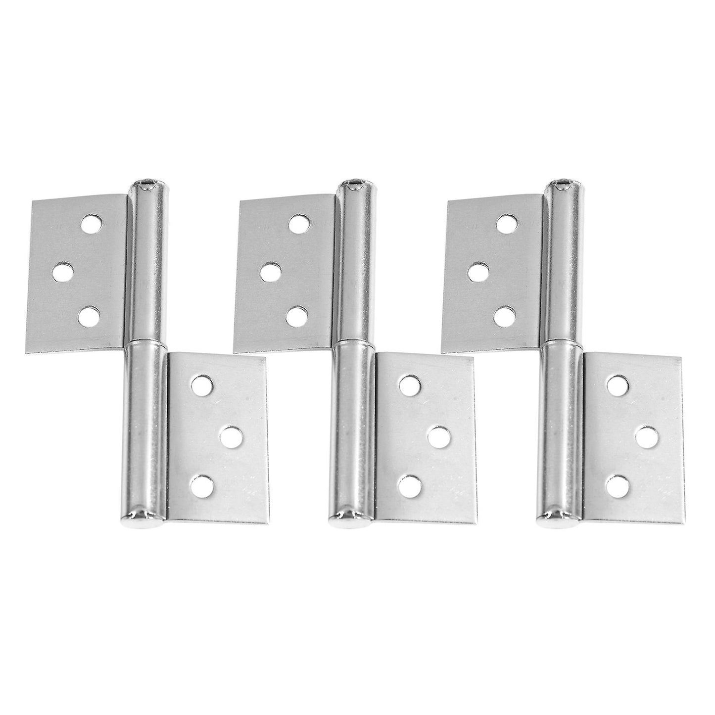 Edelstahl 7,6 Cm Tuer Scharnier Silber Ton Hardware