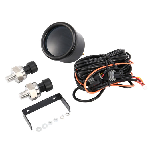 Air Suspension Air Pressure Gauge with 2pieces Electrical Sensors