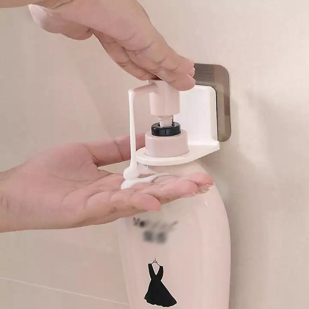 10pcs Shampoo Shower Gel Bottle Holder Wall Mounted Stand Suction Cup