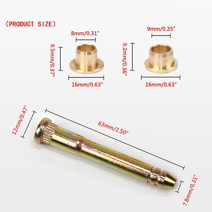 Car Door Hinge Pins Pin Bushing for Honda Civic Accord Cr-v Crx Ek Eg